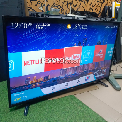Hisense 49 inch H49N5500UK VIDAA Smart 4K UHD LED TV (Built-in
