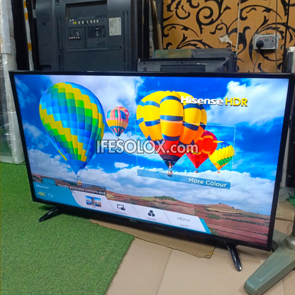 Hisense 49 inch VIDAA Smart 4K UHD LED TV (Built-in WiFi, Miracast, Netflix, YouTube) - Foreign Used