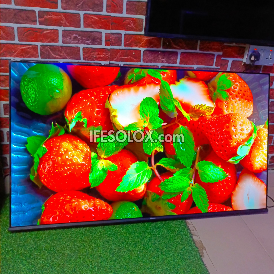 Hisense 55 inch 55A6K VIDAA Smart 4K UHD 2023 Frameless TV (Bluetooth, WiFi, AirPlay 2, Miracast) - Foreign Used