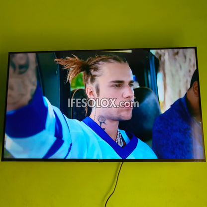Hisense 55 inch 55A7100 Series Smart 4K UHD Frameless TV (Built-in Bluetooth, WiFi, Miracast) - Foreign Used