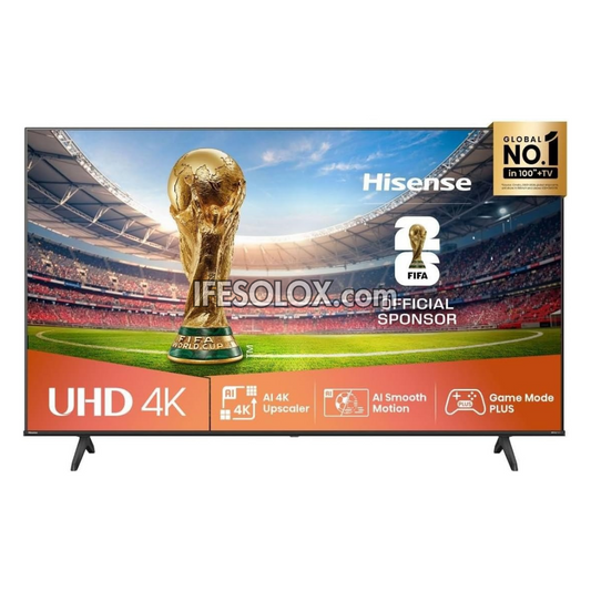 Hisense 65 Inch 65A6Q VIDAA Smart 4K UHD Frameless TV + 1 Year Warranty (Free Wall Mount) - Brand New