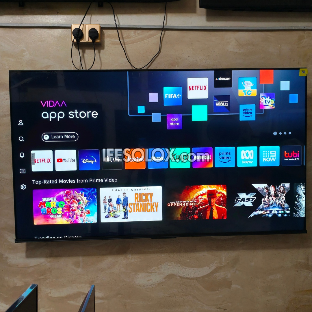 Hisense 75 inch QLED 75Q6Q Quantum Dot UHD 4K Frameless Smart TV (Gaming) - Foreign Used