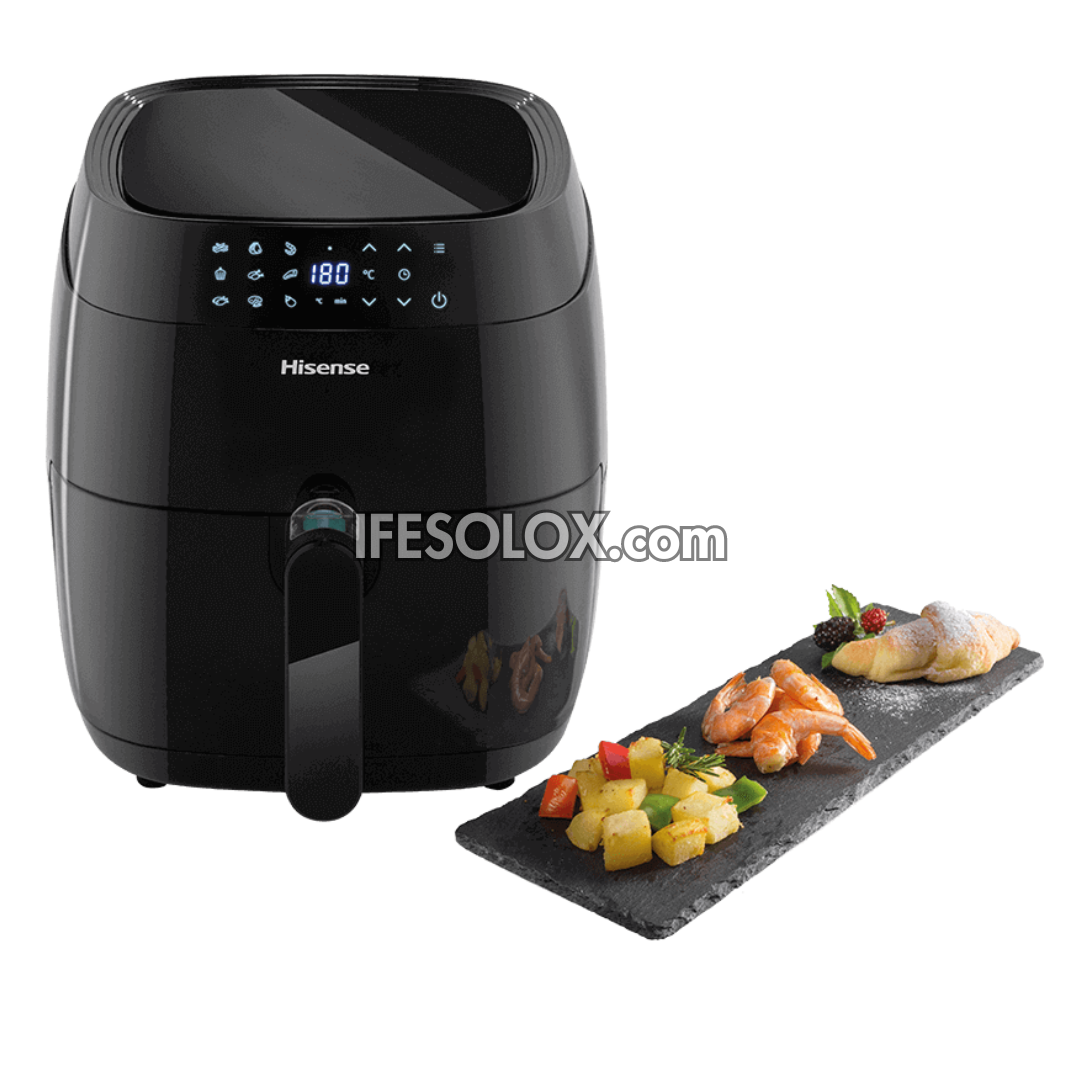 Hisense H04AfBK1S1 4.5Liter Air Fryer Oven with 1400W and LED Control Panel - Brand New