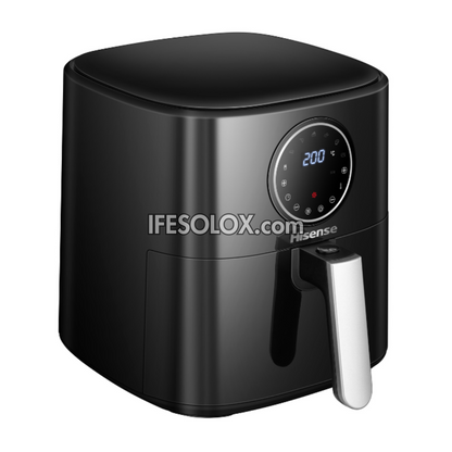 Hisense H06AFGY1S1 5.2Liter Air Fryer with 1600W and LED Control Panel - Brand New