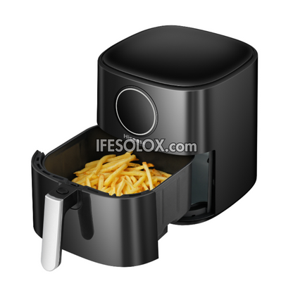 Hisense H06AFGY1S1 5.2Liter Air Fryer with 1600W and LED Control Panel - Brand New