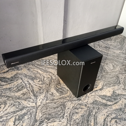 Hisense HS218 2.1Ch 200Watts Bluetooth Sound Bar with Wireless Subwoofer - Brand New