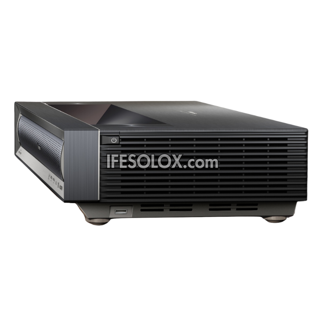 Hisense PX3 80" - 150" Trichroma 4K UHD Triple-Laser Ultra Short Throw Projector + 100 inch Projector Screen - Brand New