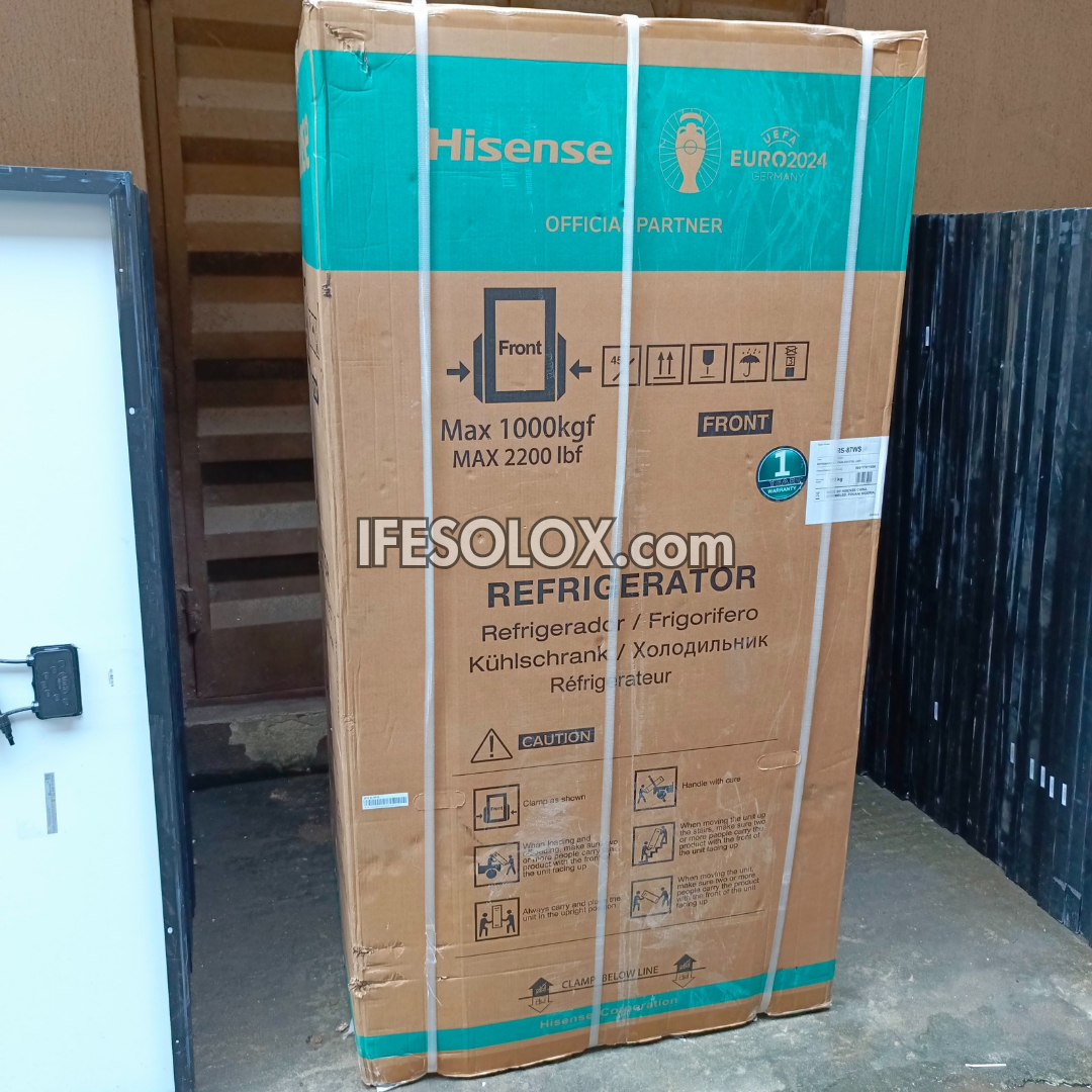 Hisense RC-87WS 634L Side by Side Refrigerator with Smart Inverter + 1 Year Warranty - Brand New