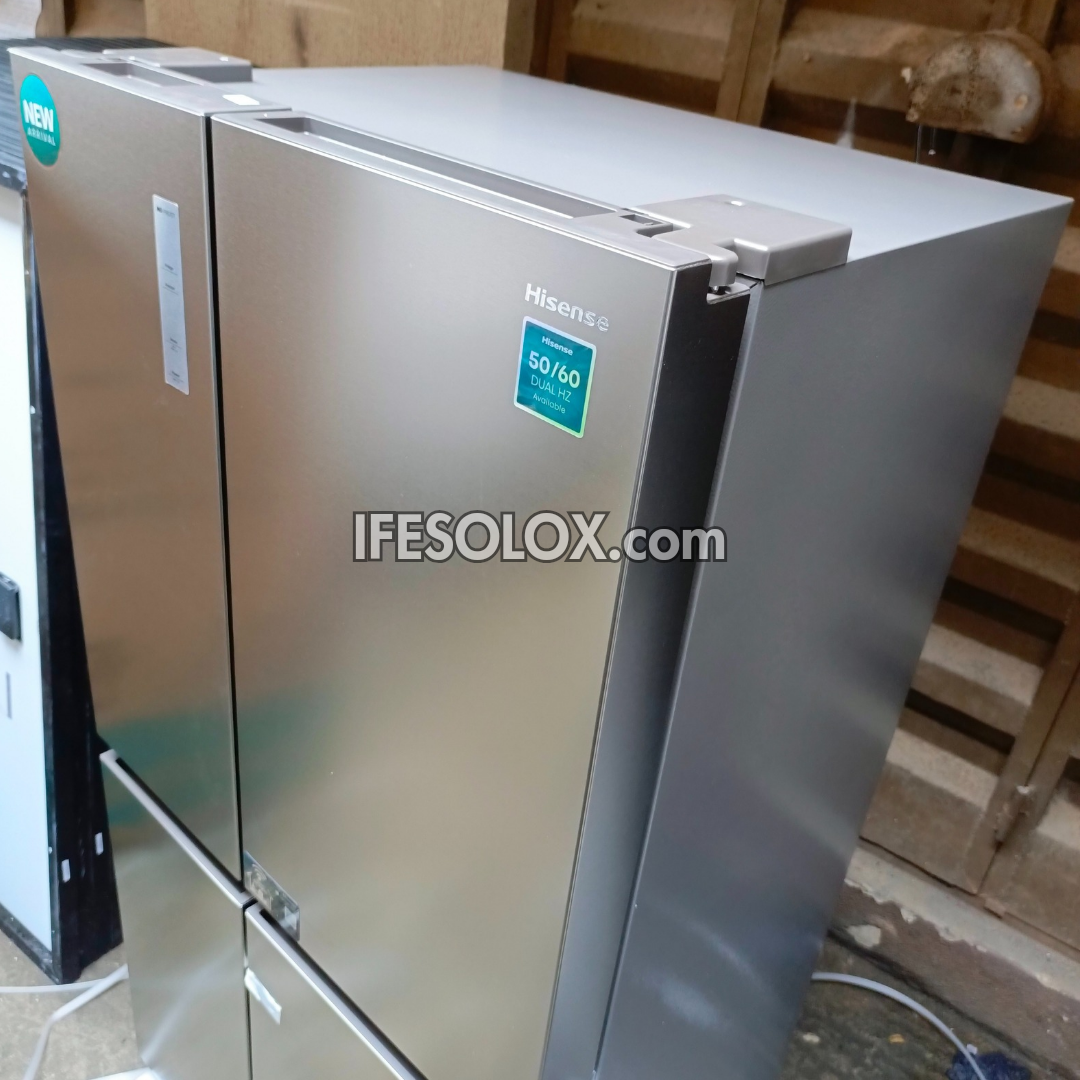 Hisense RC-87WS 634L Side by Side Refrigerator with Smart Inverter + 1 Year Warranty - Brand New