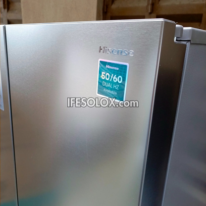 Hisense RC-87WS 634L Side by Side Refrigerator with Smart Inverter + 1 Year Warranty - Brand New