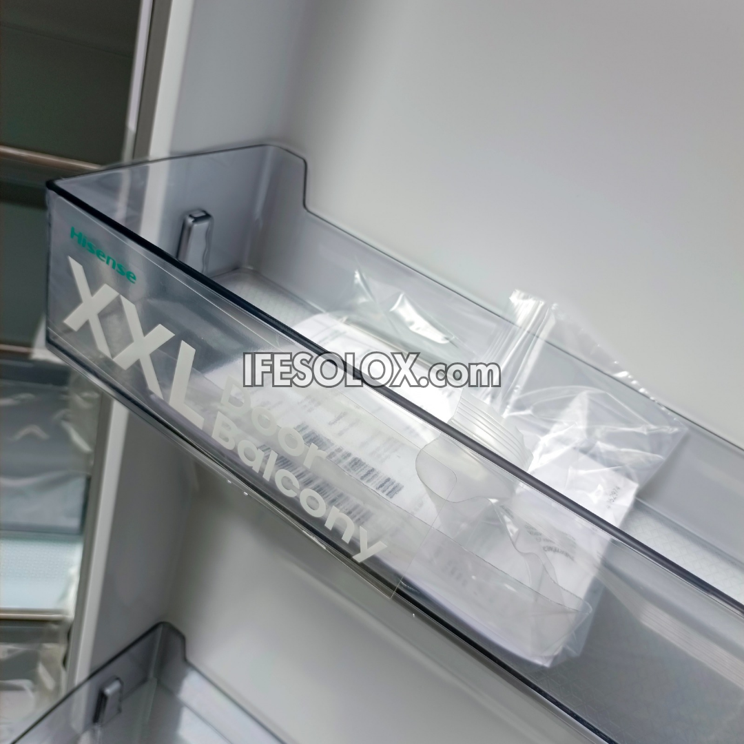 Hisense RC-87WS 634L Side by Side Refrigerator with Smart Inverter + 1 Year Warranty - Brand New