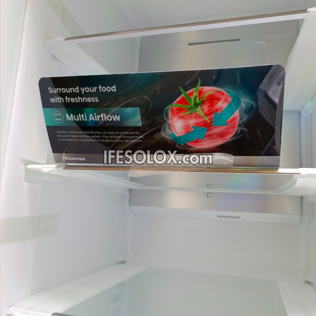 Hisense RC-87WS 634L Side by Side Refrigerator with Smart Inverter + 1 Year Warranty - Brand New