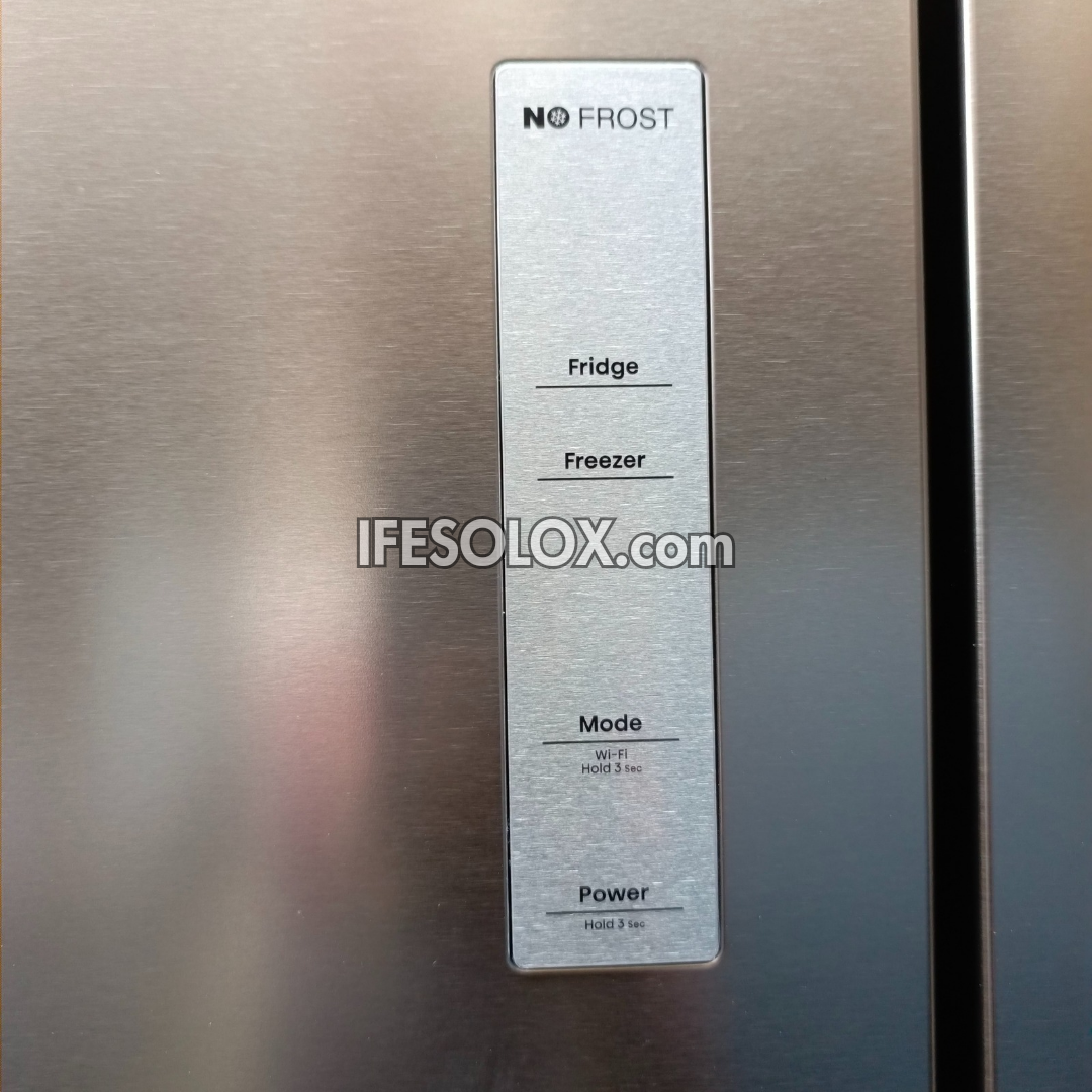 Hisense RC-87WS 634L Side by Side Refrigerator with Smart Inverter + 1 Year Warranty - Brand New