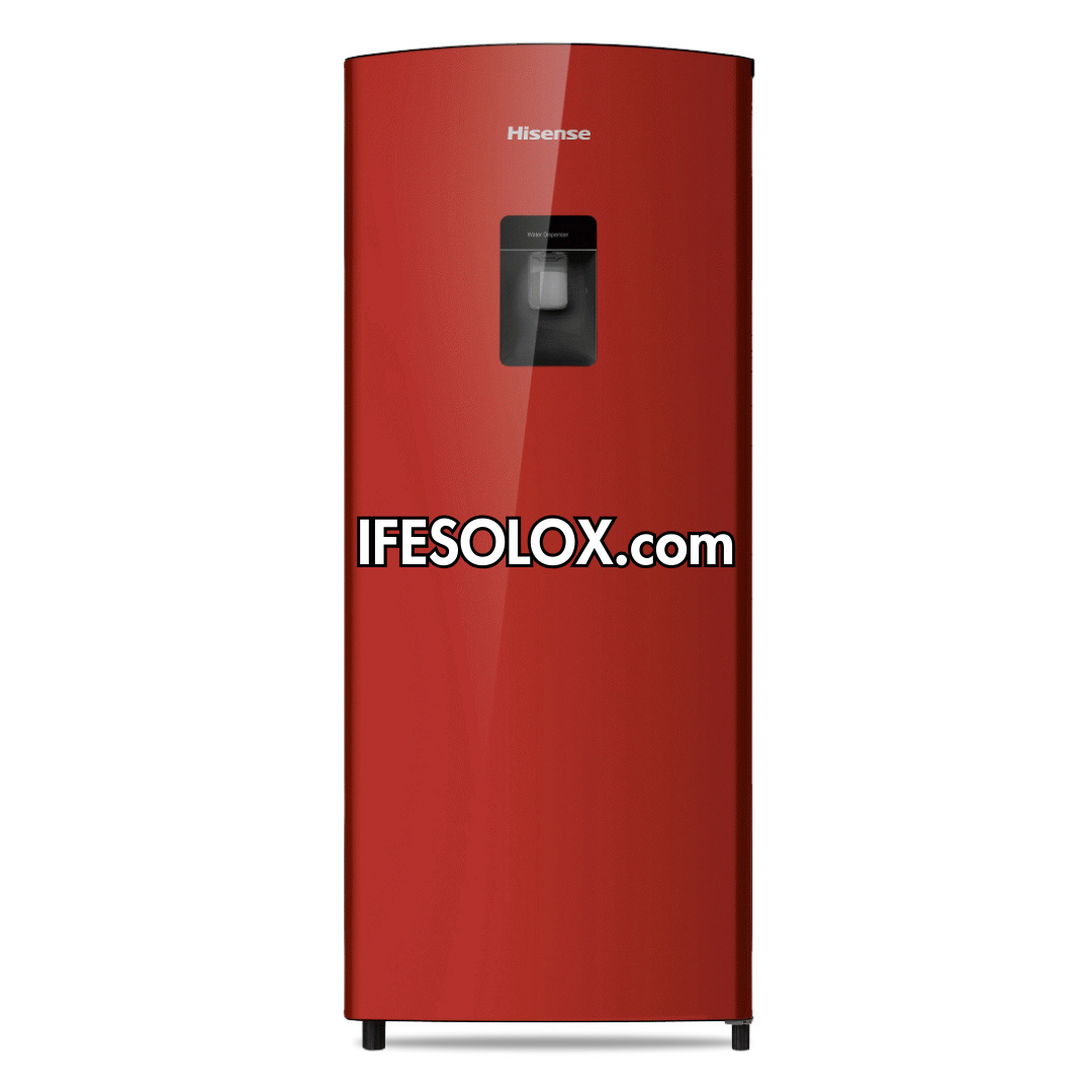 Hisense REF RS23DR 176L Single Door Refrigerator with Water Dispenser + 1 Year Warranty - Brand New