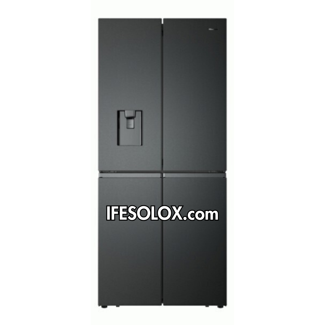 Hisense REF 56WCB 432L Side by Side Refrigerator with LED display + 1 Year Warranty - Brand New