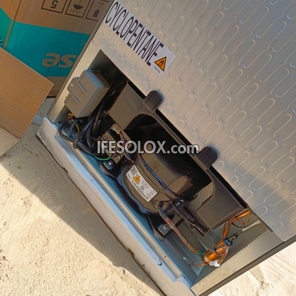 Réfrigérateur Hisense REF 172DR 124L Double Porte Congélateur Supérieur + Garantie 1 An - Neuf 