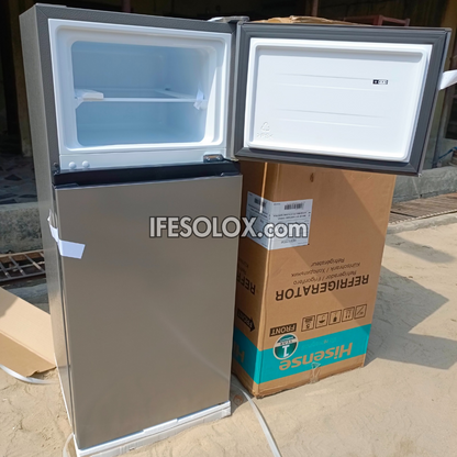 Réfrigérateur Hisense REF 172DR 124L Double Porte Congélateur Supérieur + Garantie 1 An - Neuf 