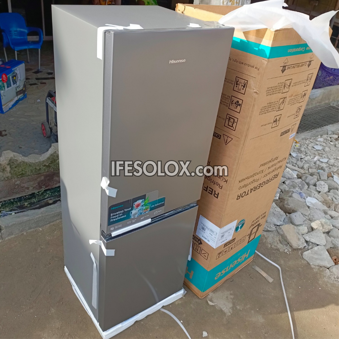 Hisense REF 29DCA 225L Double Door Bottom-Freezer Refrigerator + 1 Year Warranty - Brand New