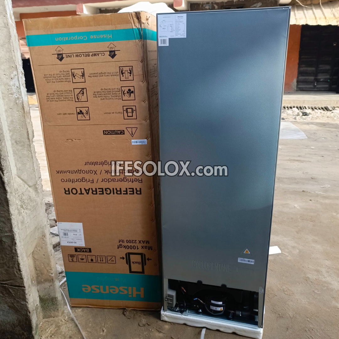 Hisense REF 29DCA 225L Double Door Bottom-Freezer Refrigerator + 1 Year Warranty - Brand New