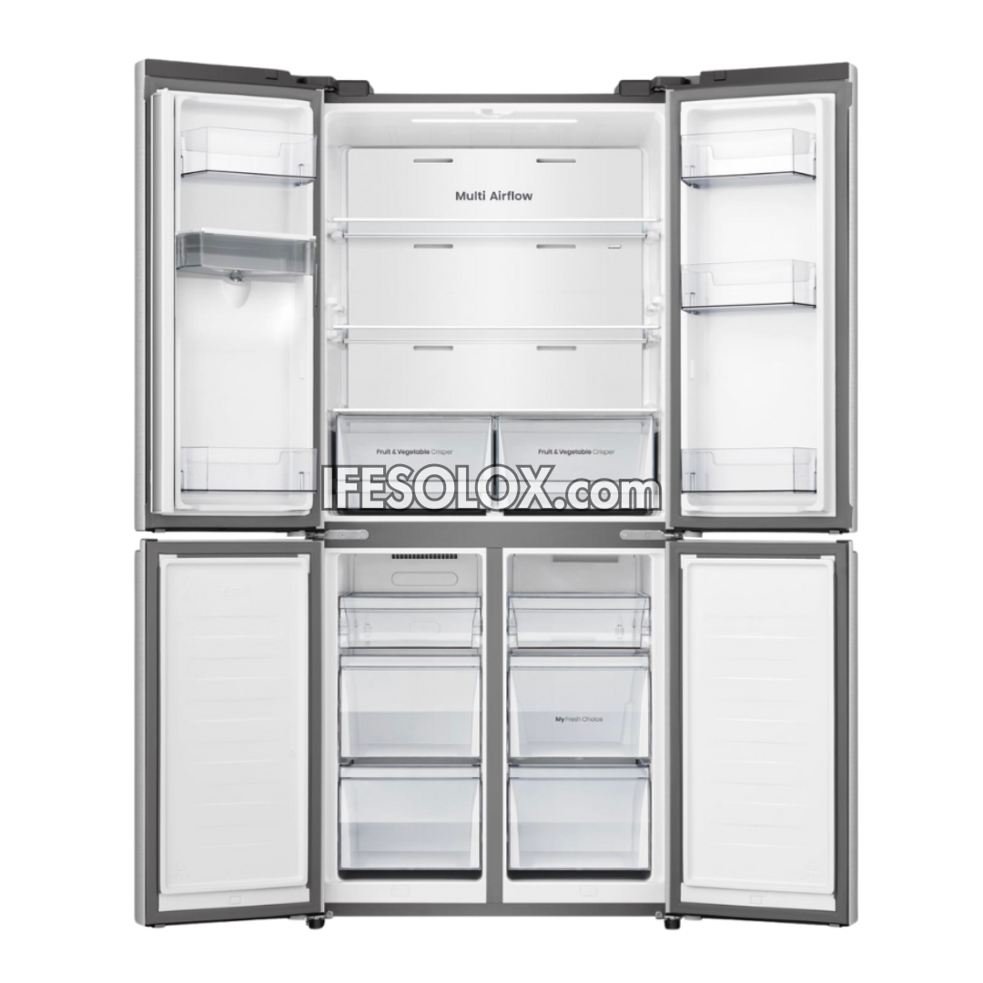 Hisense REF 61WC-RQ 432L Side by Side Refrigerator + 1 Year Warranty - Brand New