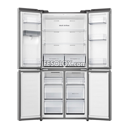 Hisense REF 61WC-RQ 432L Side by Side Refrigerator + 1 Year Warranty - Brand New