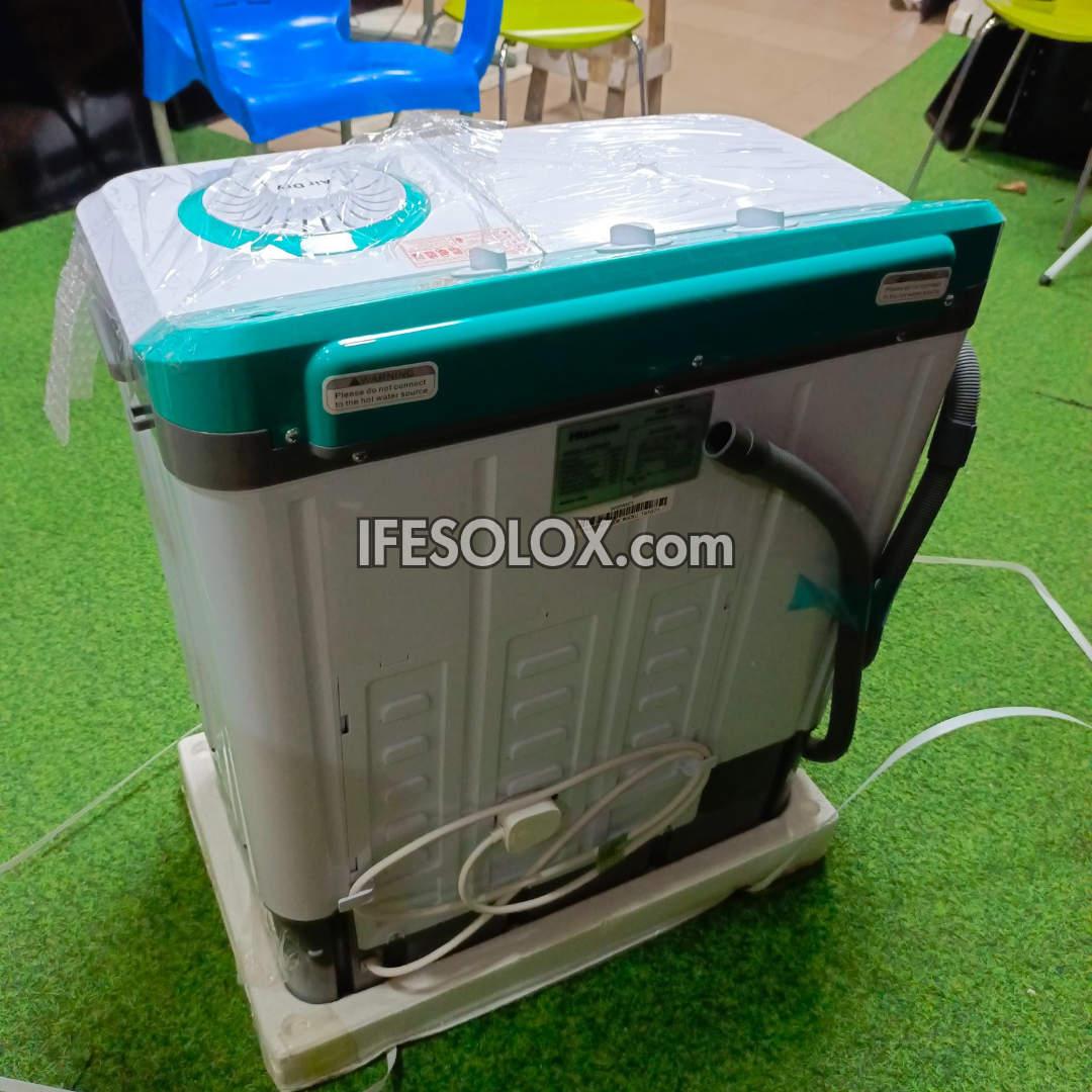 Hisense WM503-WSPA Machine à laver semi-automatique à chargement par le haut et essoreuse à double cuve de 5 kg - Tout neuf