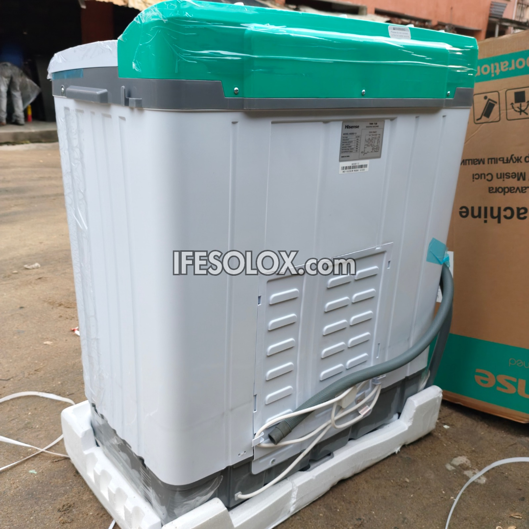 Hisense WSRB113 11kg Twin Tub Semi-automatic Top load Washing Machine + Spin Dryer - Brand New