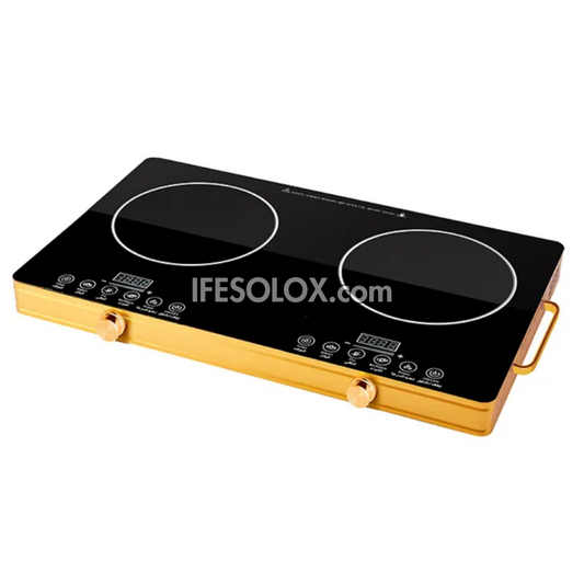 Hotplate Induction Cooker HICD01 with Dual Cooktop, Separate Touch Sensor, LCD Displays - Brand New