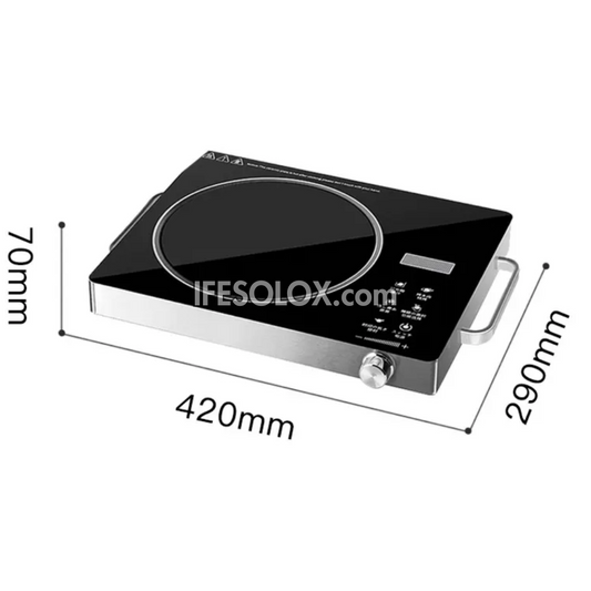 Hotplate Induction Cooker HICS01 with Single Cooktop, Touch Sensor, LCD Display - Brand New