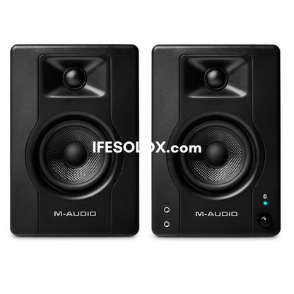 M-Audio BX3BT Dual (2-Way) 120W 3.5" Powered Bluetooth Studio Reference Monitors for Music Production - Brand New