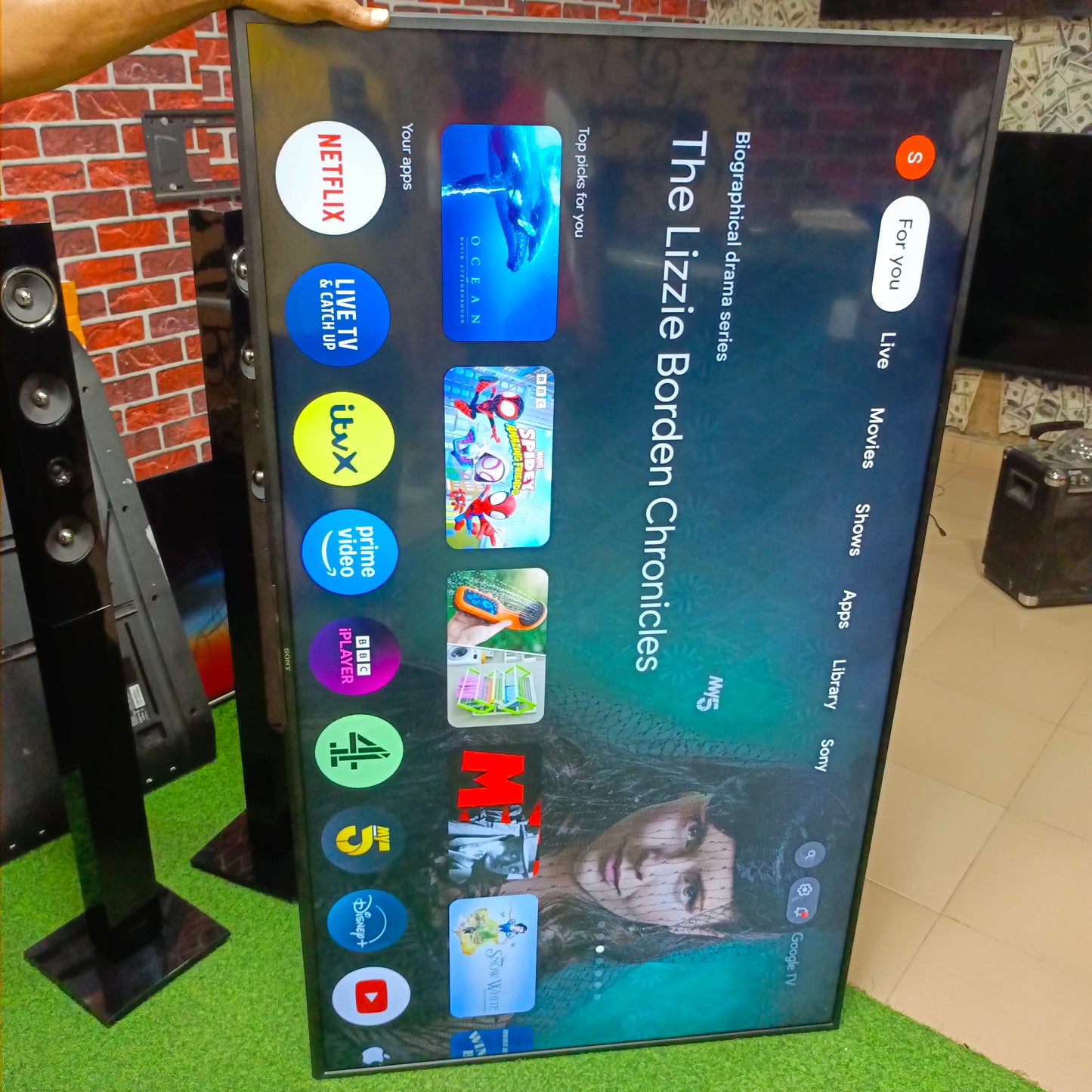 Sony BRAVIA 65 Inch KD-65X75WL 2024 Google 4K UHD Android Smart TV (Bluetooth, WiFi, Chromecast) - Foreign Used