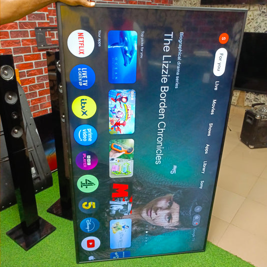 Sony BRAVIA 65 Inch KD-65X75WL 2024 Google 4K UHD Android Smart TV (Bluetooth, WiFi, Chromecast) - Foreign Used