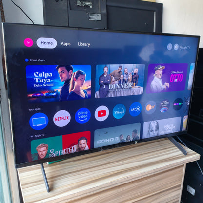 Sony BRAVIA 43 Inch KD-43X85K Android Smart 4K UHD Frameless Google TV with Native 120Hz, AirPlay, WiFi, Chromecast, Bluetooth - Foreign Used