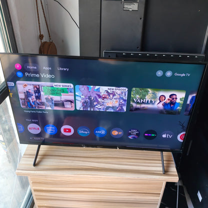 Sony BRAVIA 43 Inch KD-43X85K Android Smart 4K UHD Frameless Google TV with Native 120Hz, AirPlay, WiFi, Chromecast, Bluetooth - Foreign Used