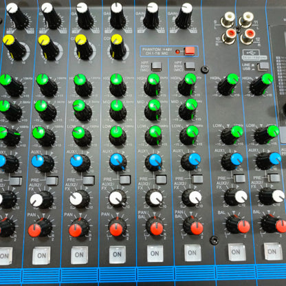 Yamaha MG12XU 12-Channel 4-Bus Powered Mixer With Built-in Effects - Closer View