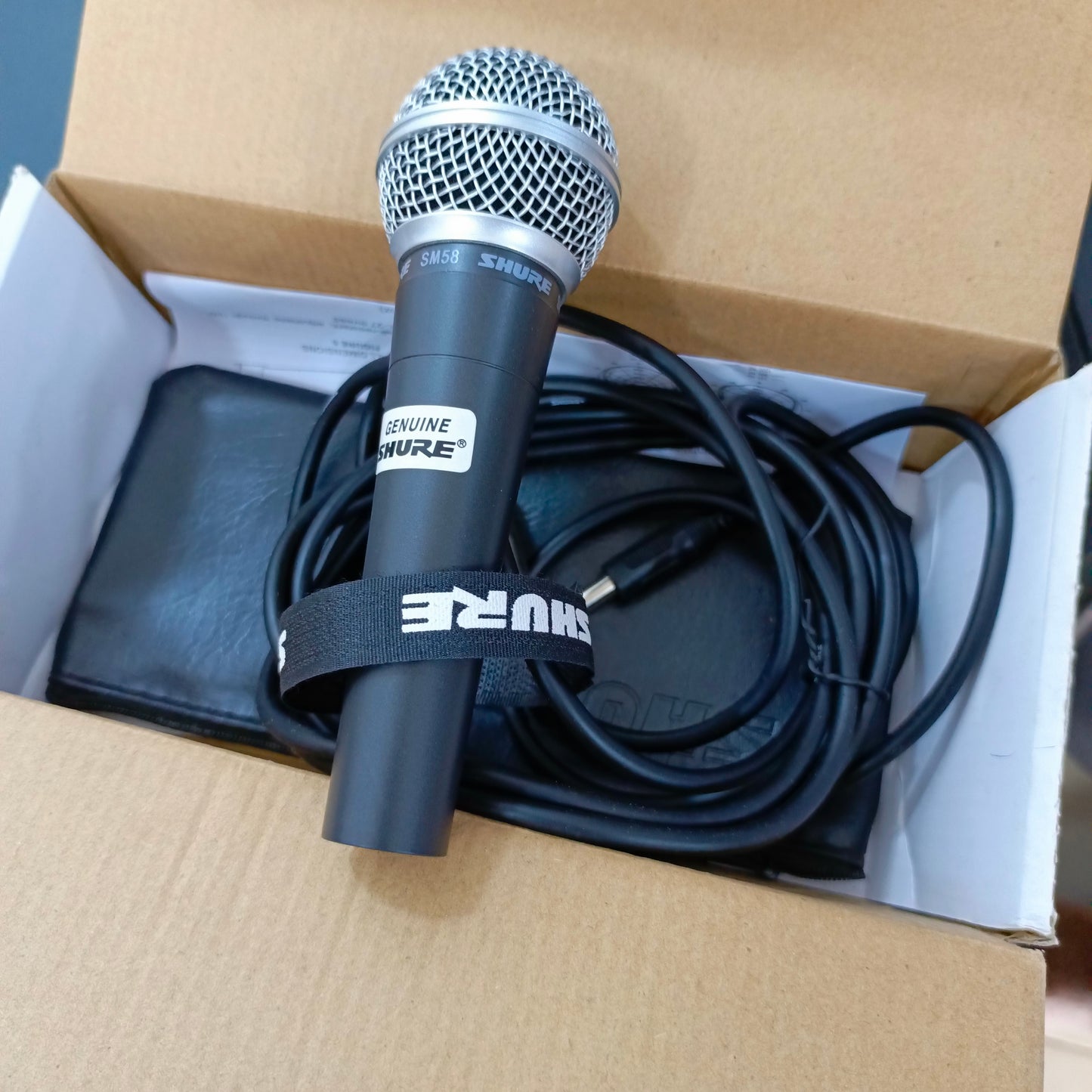 SHURE SM58 Cardioid Dynamic Vocal Microphone - Brand New
