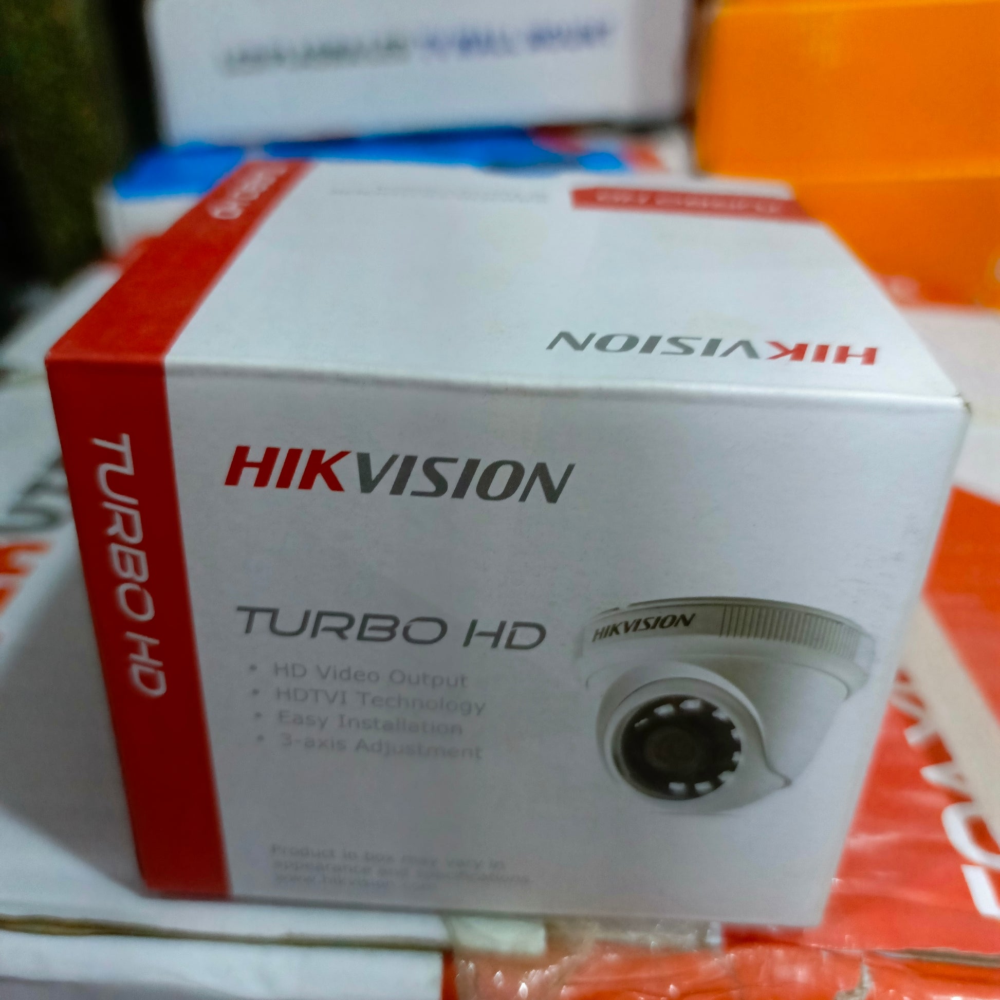 HIKVISION IR Turret HD-TVI Color Camera (2.8mm, 1.3MP Lens) - Carton View 2