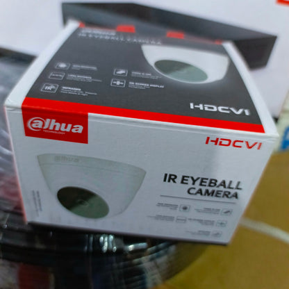 Dahua IR Eyeball HDCVI Color Turret Camera (2.8mm 2MP Lens) - Brand New