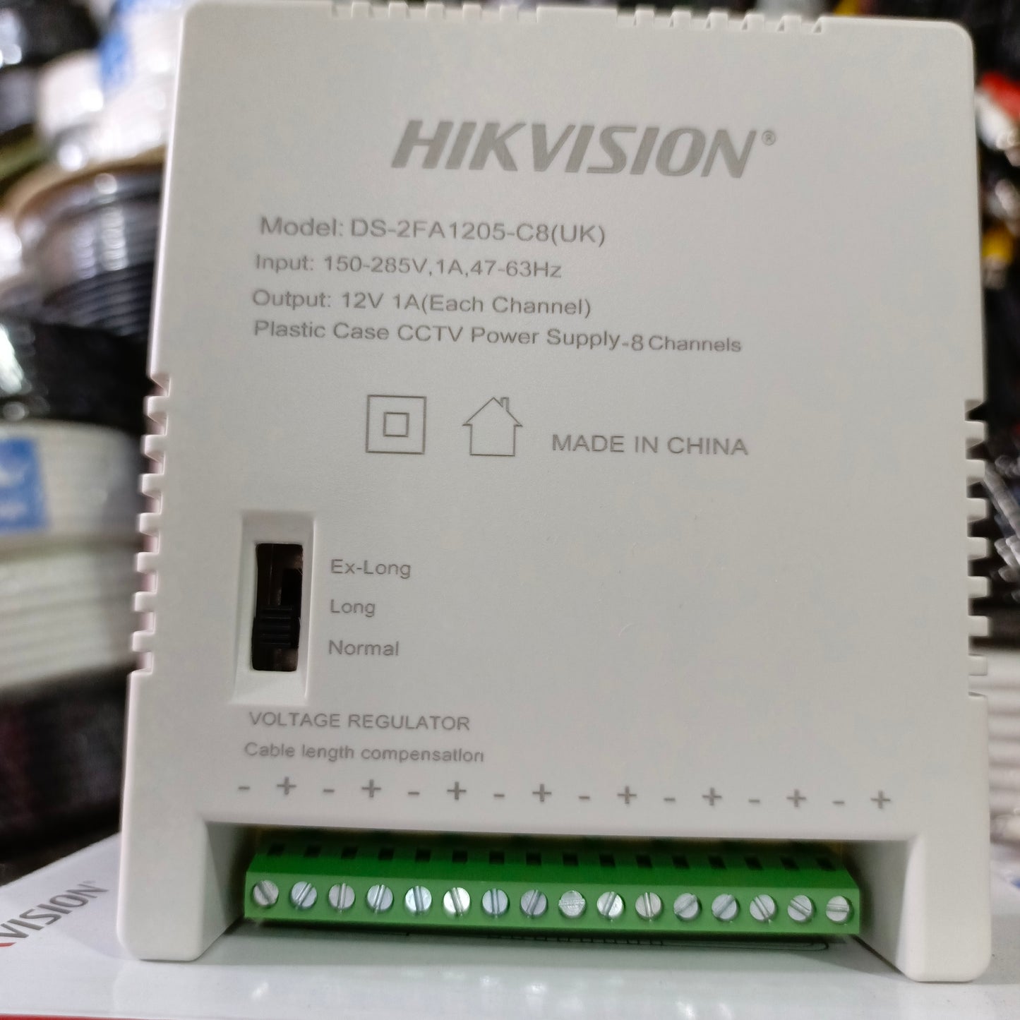 HIKVISION 8-Channel CCTV Switching Power Supply - Brand New