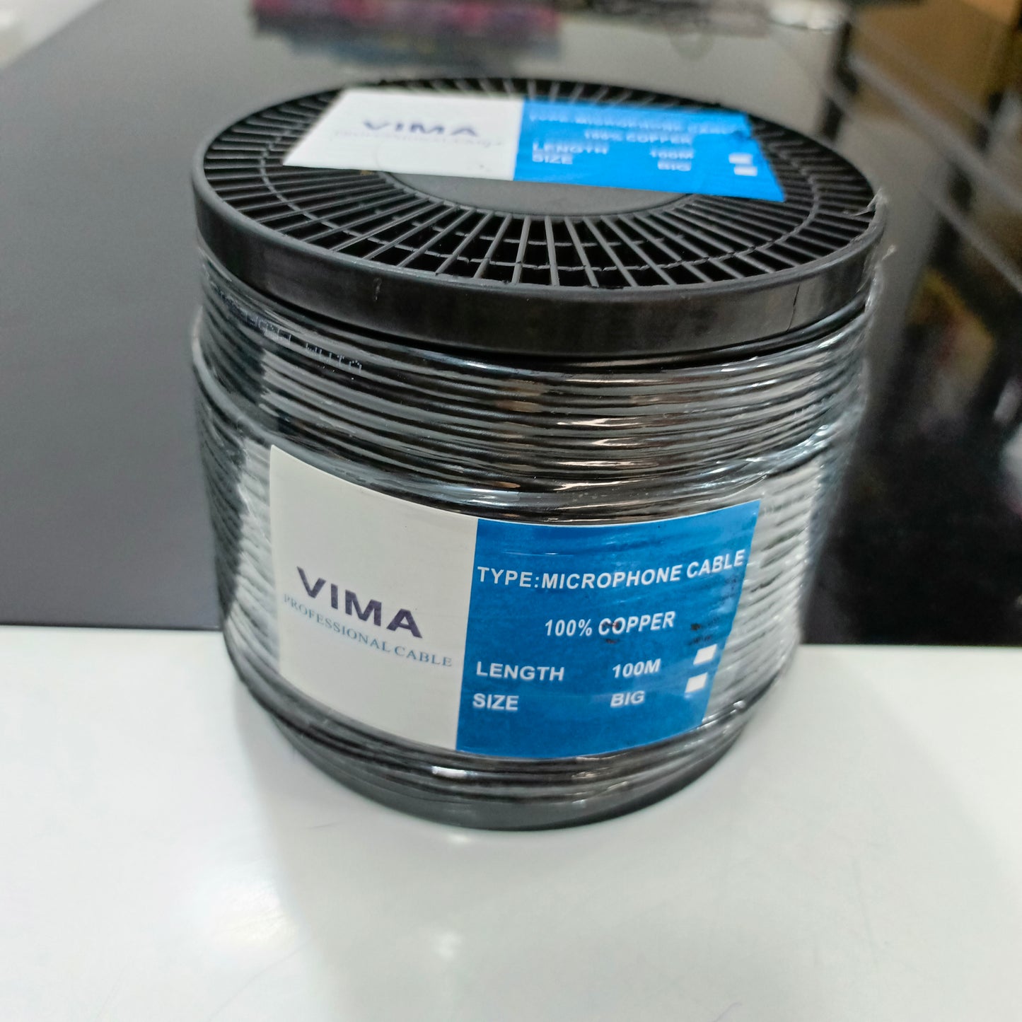 VIMA 100 Meters 100% Pure Copper Microphone cable - Brand New