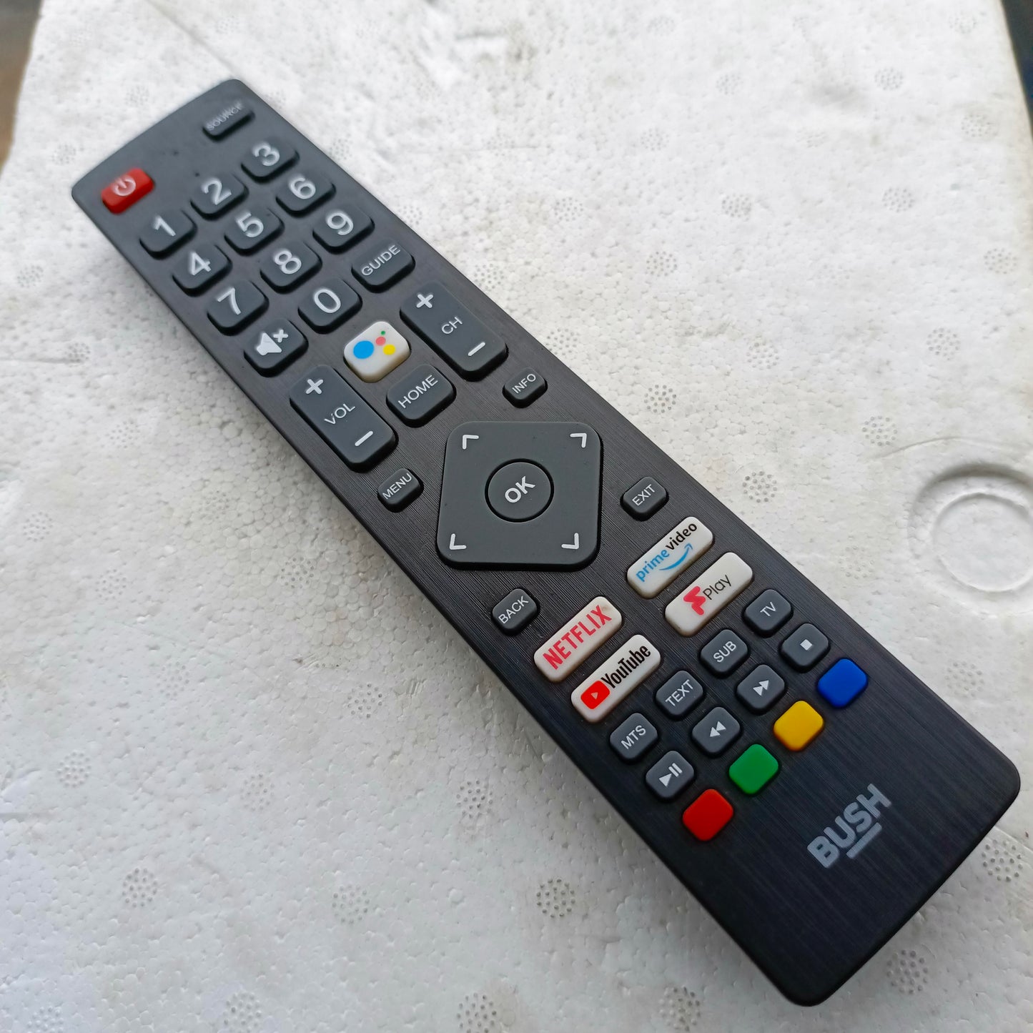 Bush Android Smart TV Remote Control - Brand New 