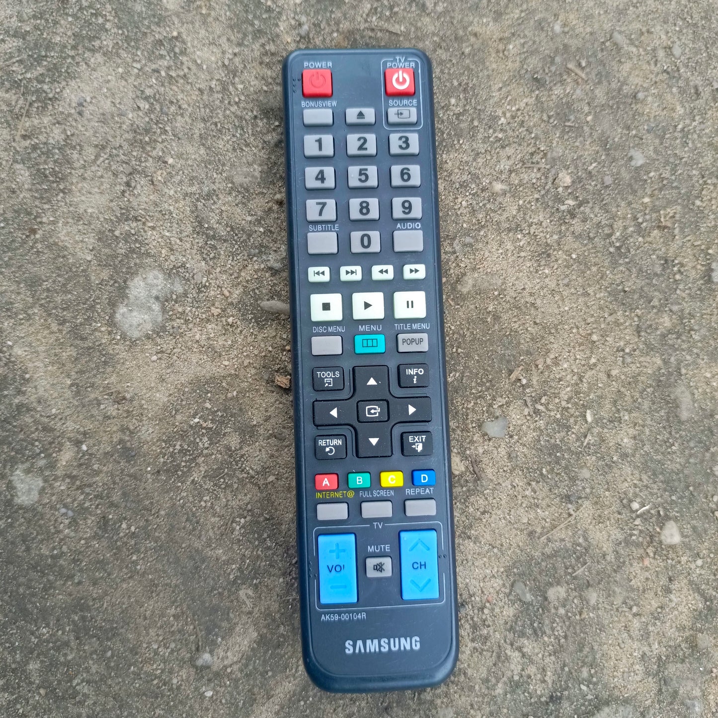 Samsung AK59-00104R Blu-ray DVD Player Remote Control - Brand New
