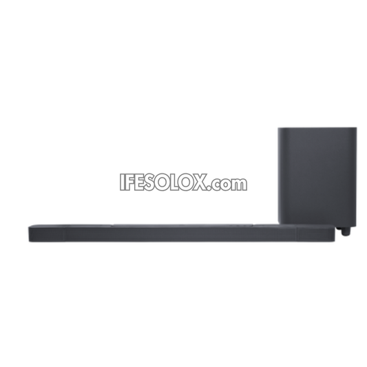 JBL BAR 800 5.1.2Ch 720W Smart Sound Bar with Wireless Subwoofer, Dolby Atmos, MultiBeam - Brand New