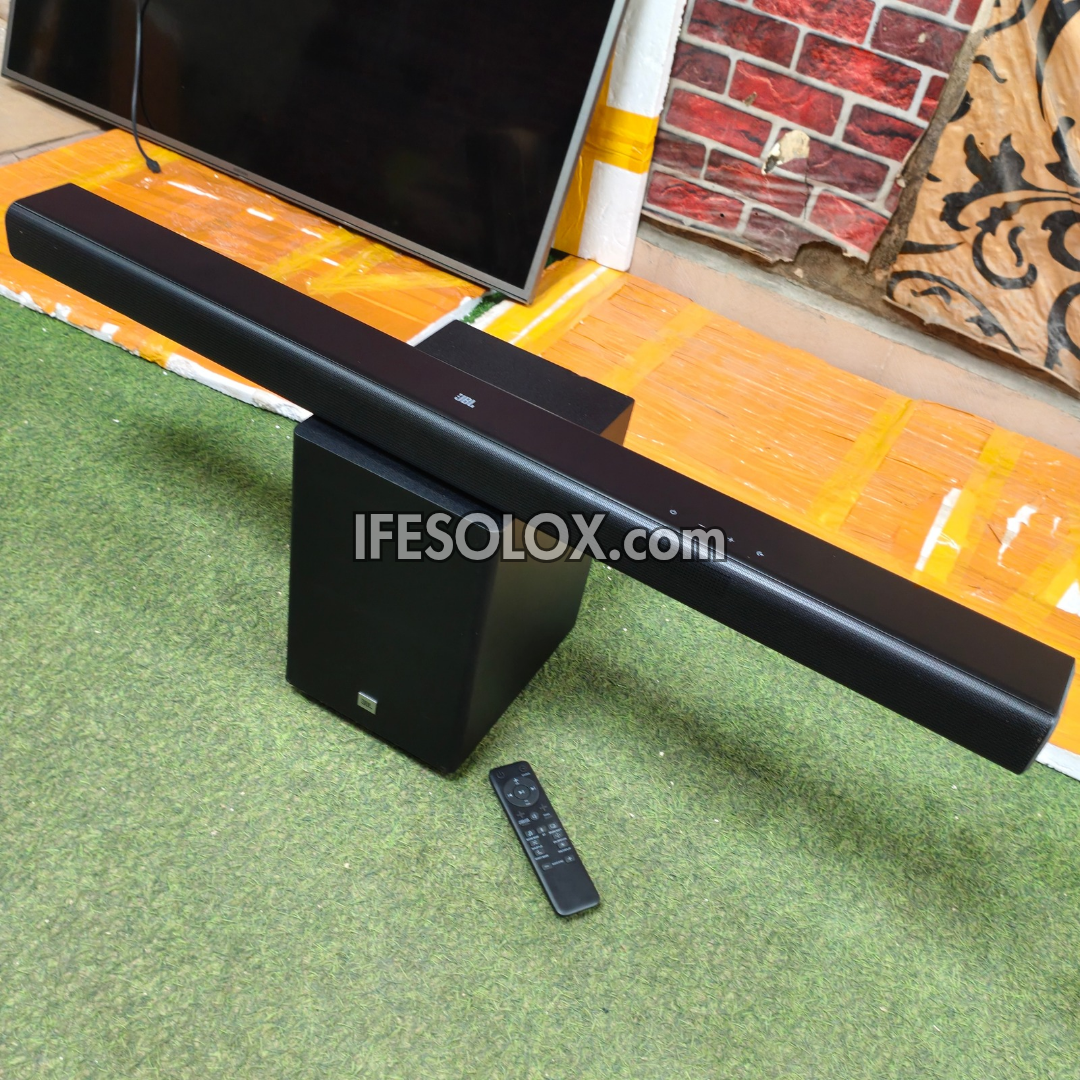 JBL CINEMA SB550 3.1Ch 250W Bluetooth Sound Bar with Wireless Subwoofer - UK Used