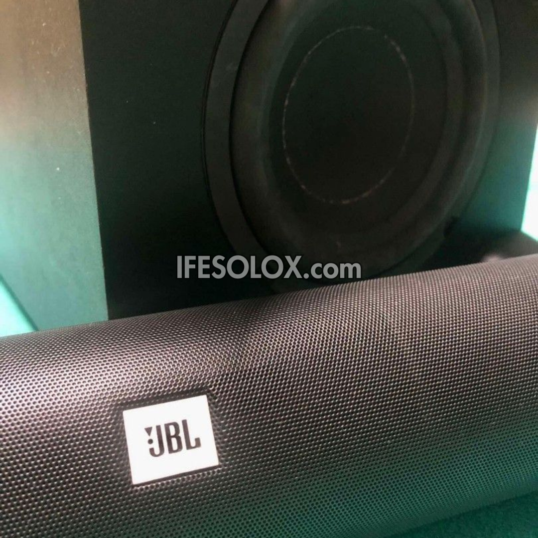 JBL SB250 Cinema 2.1Ch 200W Bluetooth Sound Bar with Wireless Subwoofer, by HARMAN - Foreign Used