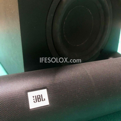JBL SB250 Cinema 2.1Ch 200W Bluetooth Sound Bar with Wireless Subwoofer, by HARMAN - Foreign Used