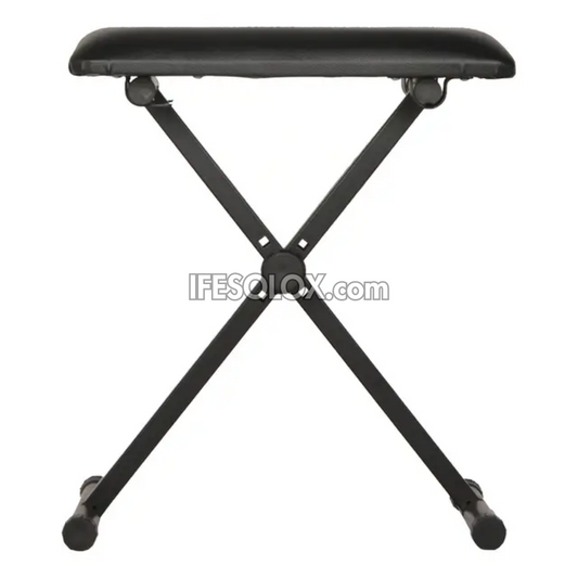 Portable A2X Piano/ Keyboard Bench with Padded Top and Adjustable X-Design - Brand New