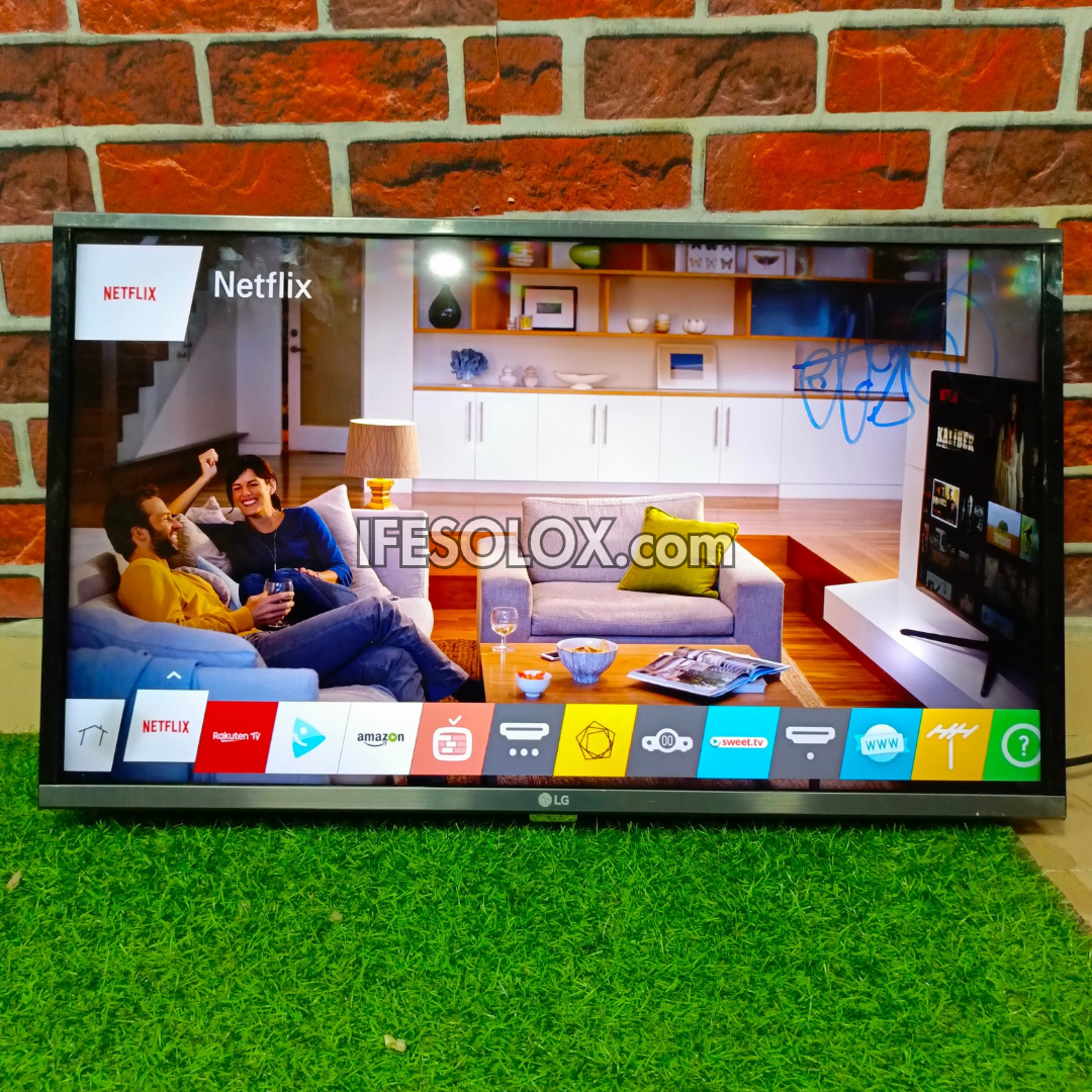 LG 32 Inch 32LF630V webOS 2.0 Smart Satellite Full HD 1080p LED TV with Built-in WiFi, Miracast - UK Used