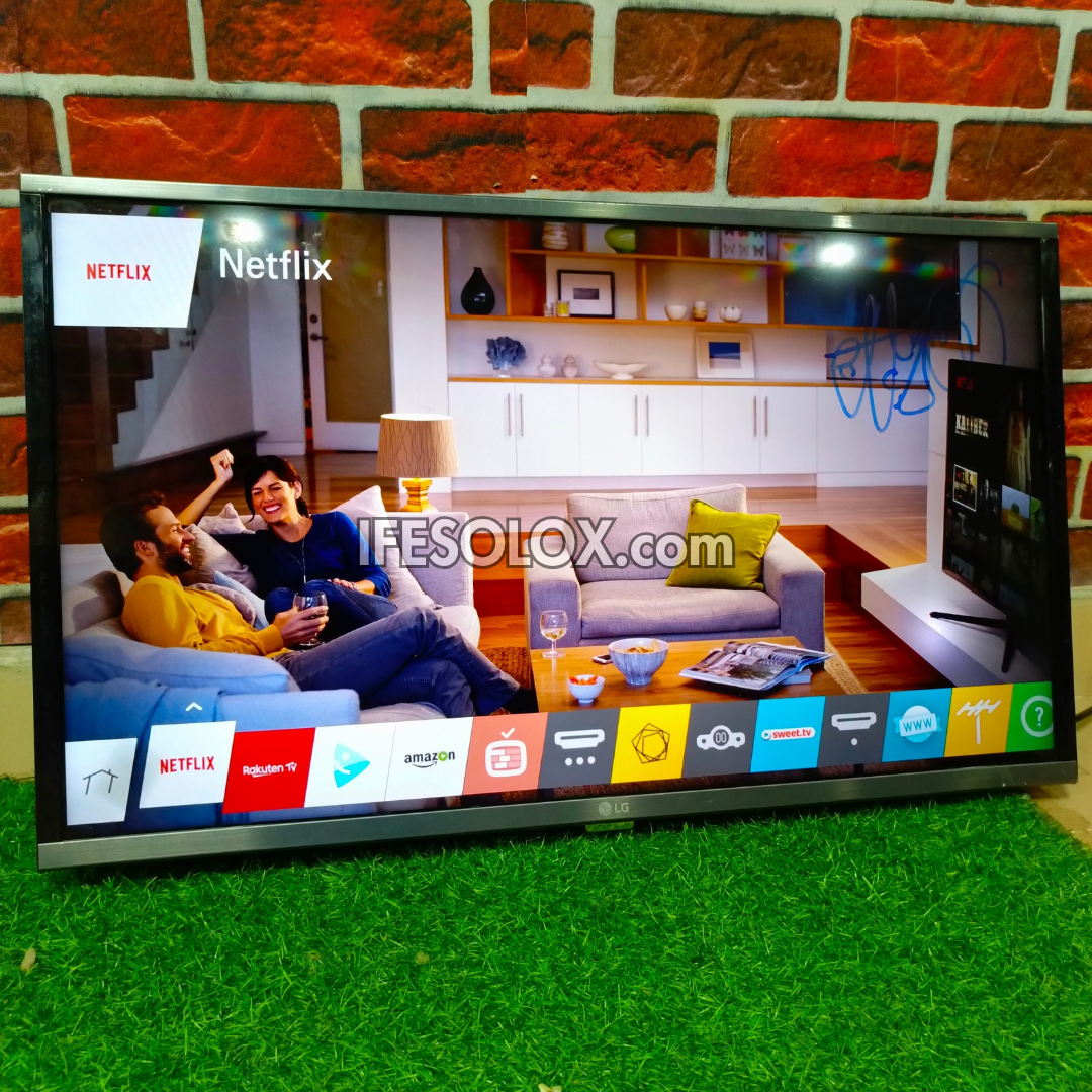 LG 32 Inch 32LF630V webOS 2.0 Smart Satellite Full HD 1080p LED TV with Built-in WiFi, Miracast - UK Used