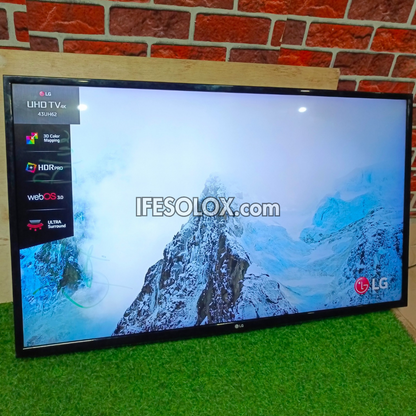 LG 43 Inch 43UH620V Series UHD 4K HDR webOS Smart TV (Built-in WiFi, Miracast) - UK Used